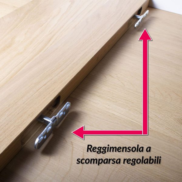 Reggi mensola a scomparsa