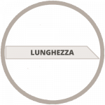 Taglio a 45° sulla lunghezza in 1 lato