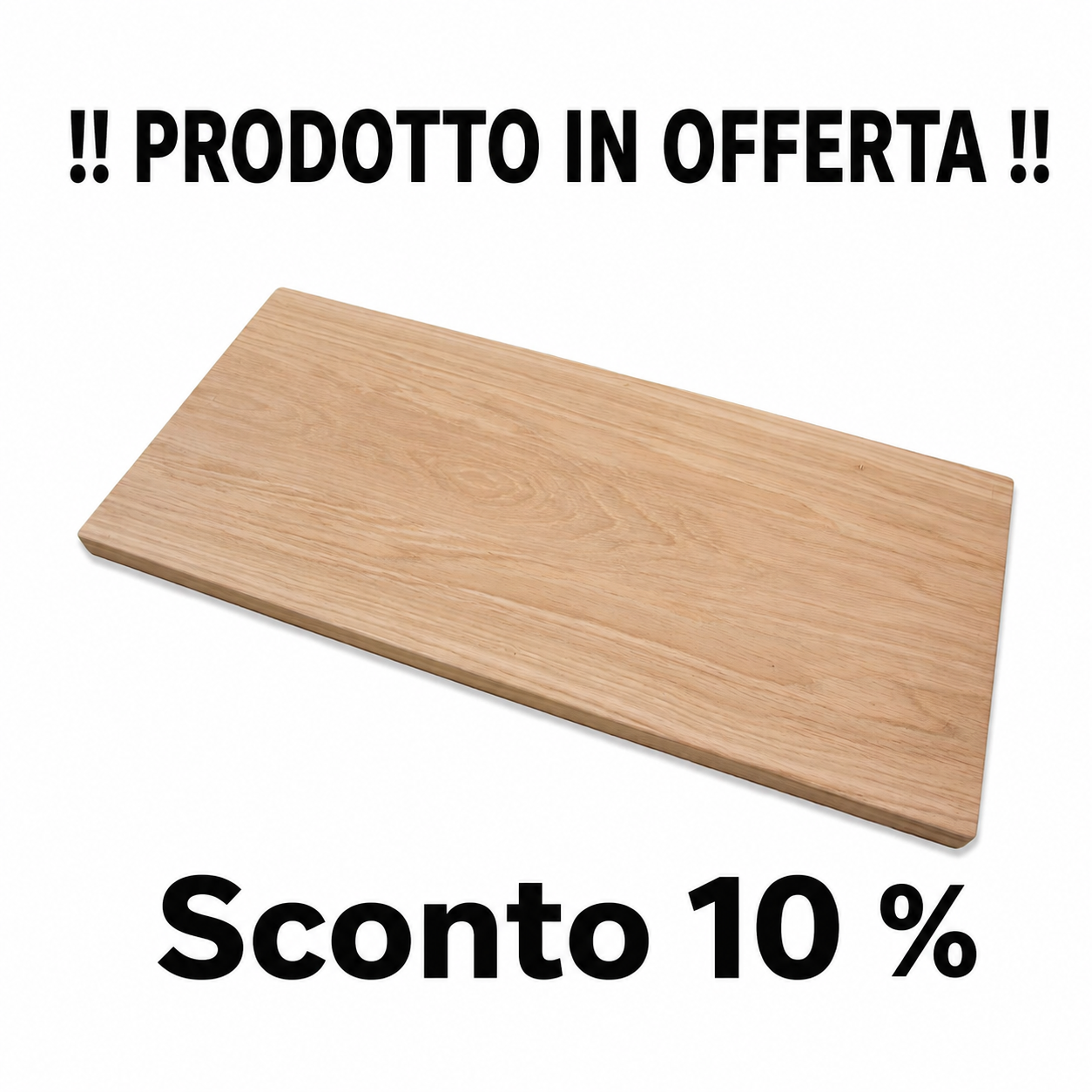 Mensole da interni in legno massello su misura