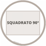 Squadrato, lato 90°